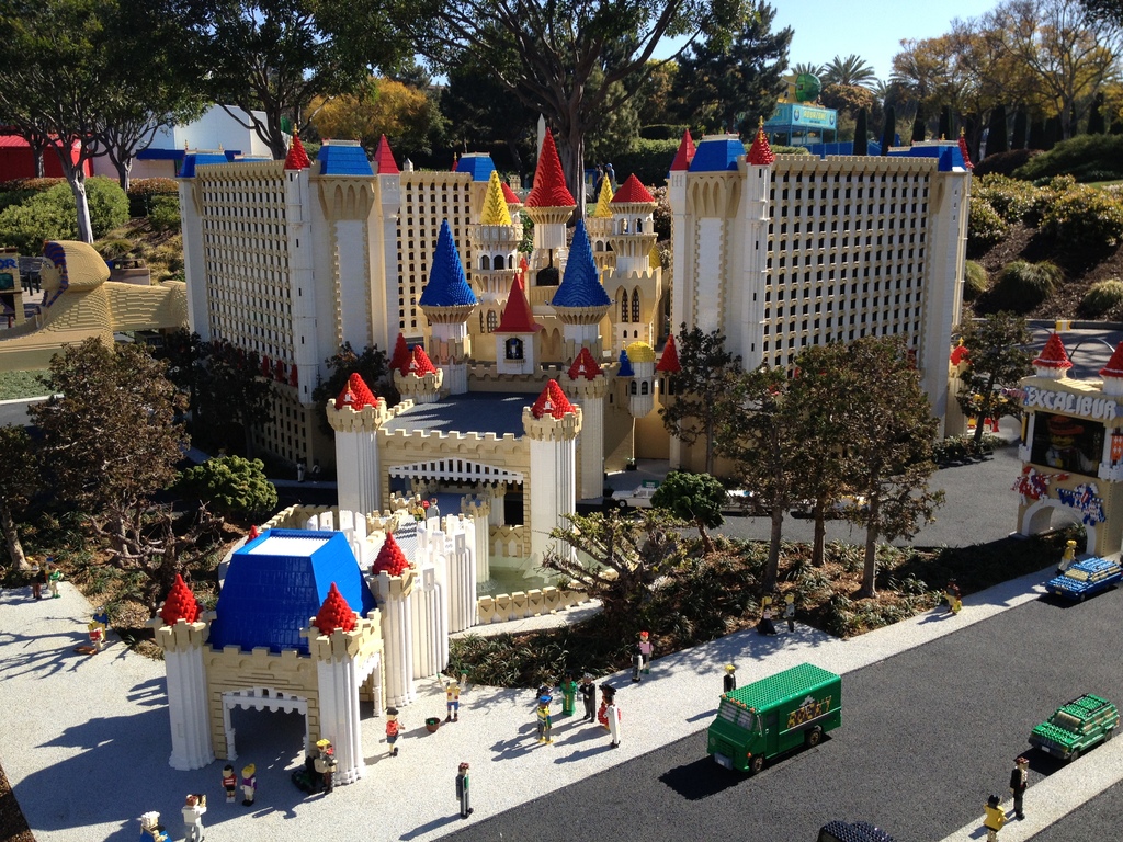 LEGO Artists Excalibur Hotel & Casino