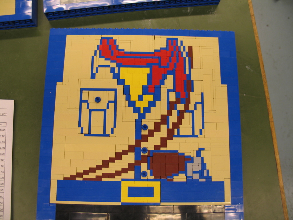 LEGO Artists Johnny Thunder Mosaic