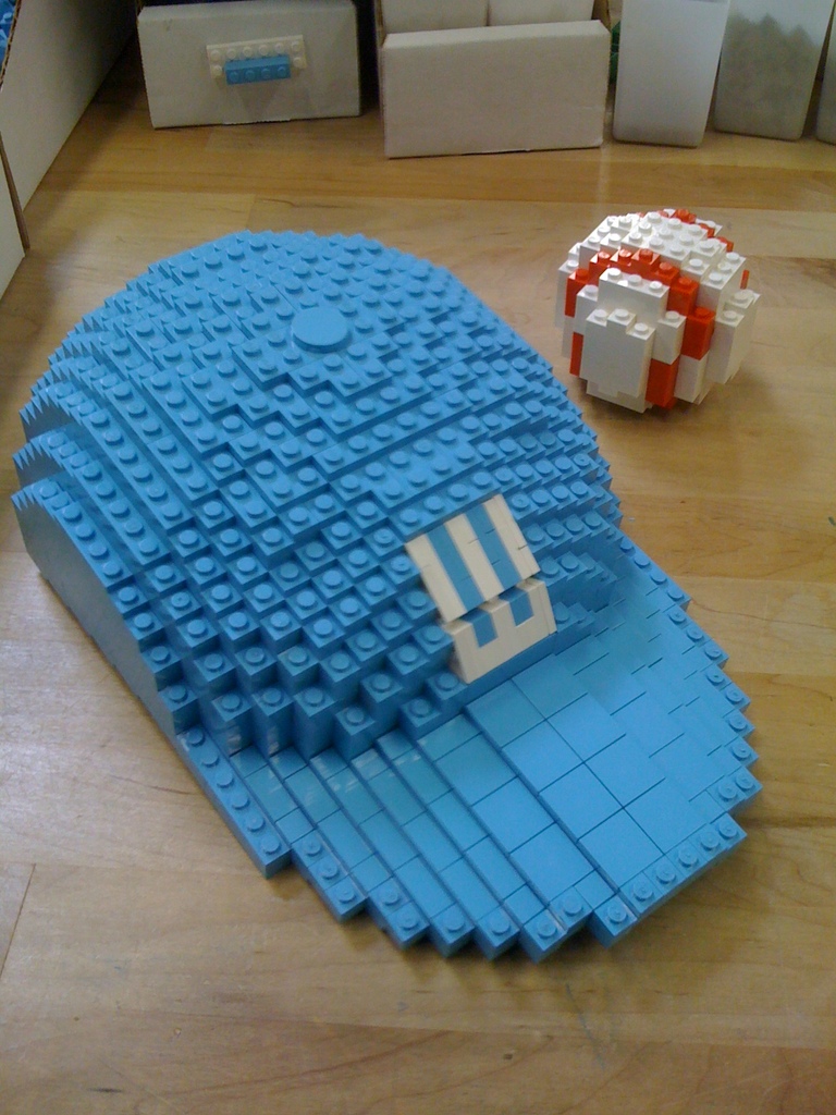 LEGO Artists Little League Baseball Hat & Ball for President Obama