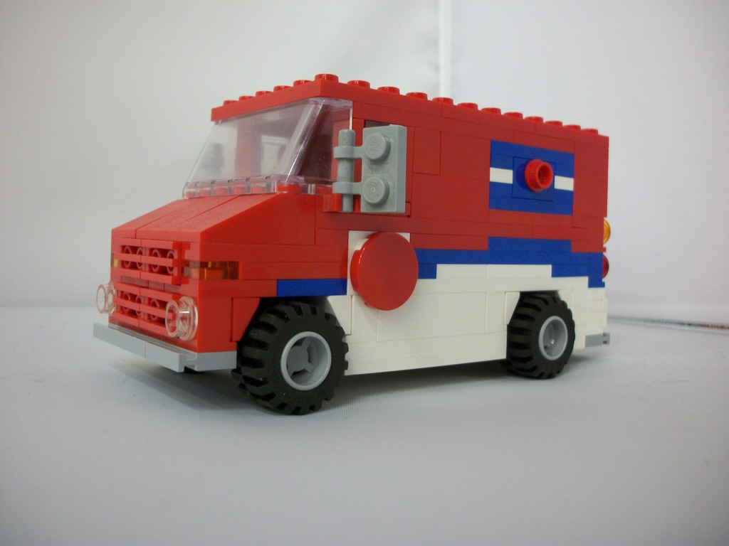 LEGO Artists Candian Post Truck