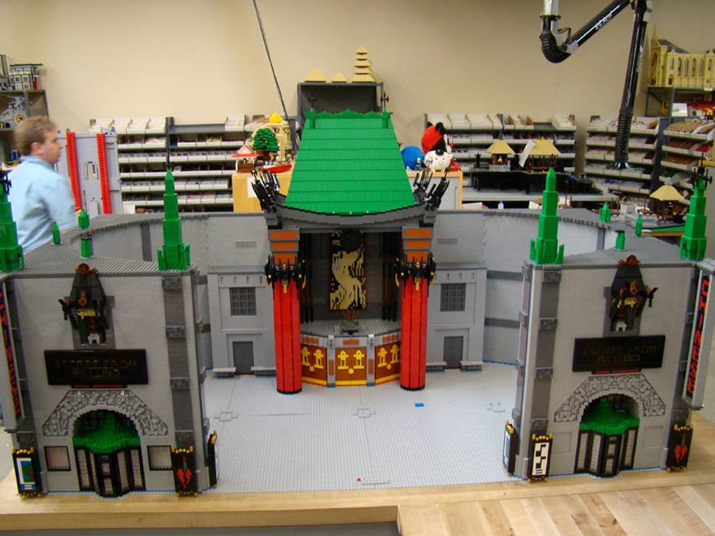 LEGO Artist SoCal Grauman's Chinese Theater